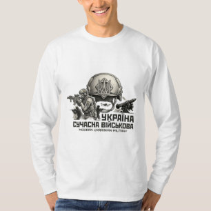 Defensores da Ucrânia Camiseta de Tatuagem Esboç