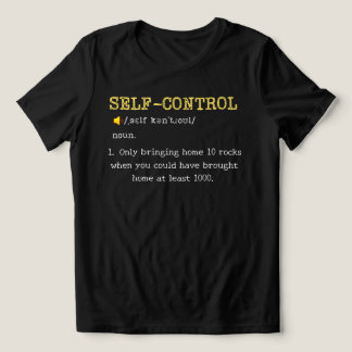 Definição de Autocontrole Engraçada Personalizada