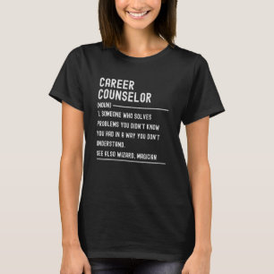 Definição de Conselheiro de Carreira Camisa Engraç