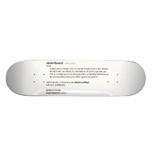 Definição de dicionário do skate