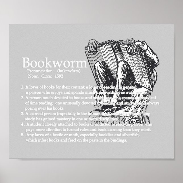 Definição de Poster de Bookworm (Frente)