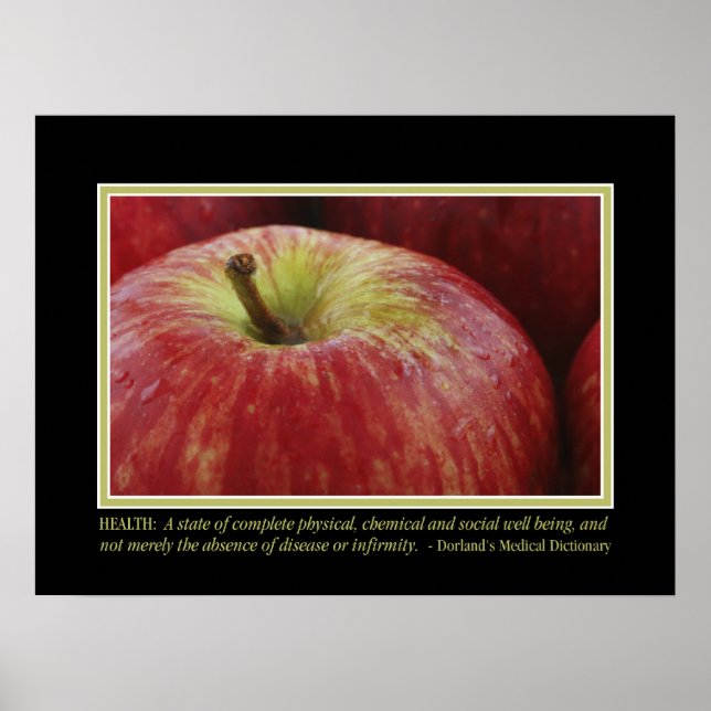 Definição De Poster De Saúde (Frente)