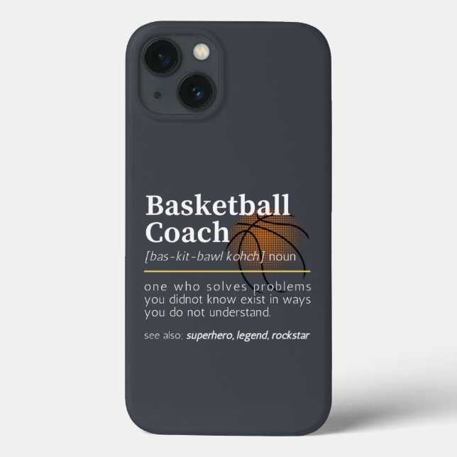 Definição de treinador de basquetebol (Verso)