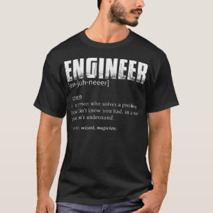 Definição do engenheiro T Camisa Engenharia Engraç
