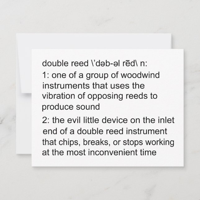 Definição Reed Duplo (Frente)