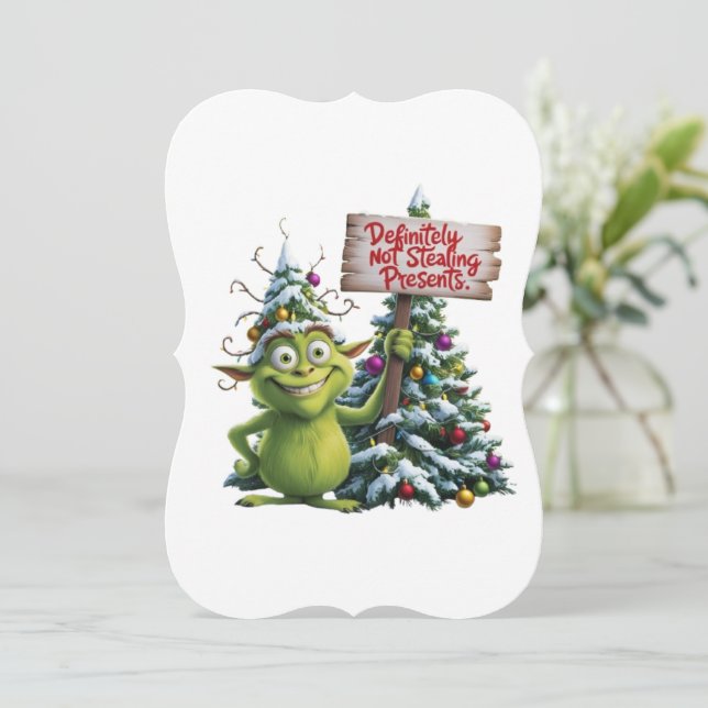 Definitivamente Não Roubando Presentes (Em pé/Frente)