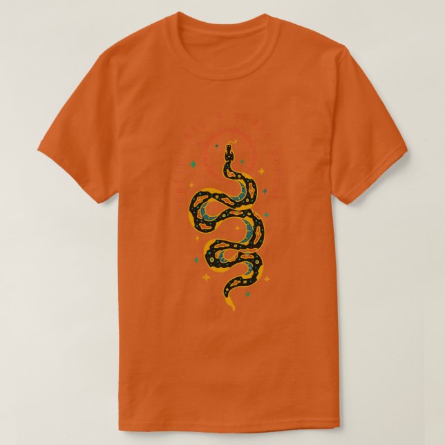 definitivamente uma pessoa cobra, Camisa Ativa (Frente do Design)