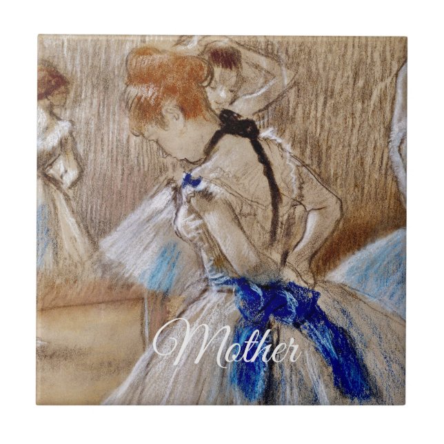 Degas Dancer With Blue Ribbon  (Frente)