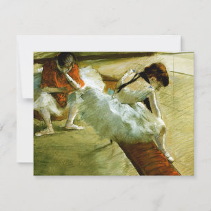 Degas pintura Gallery Player balé bailerina arte