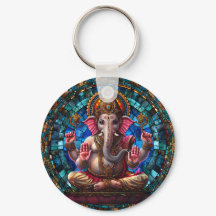 Deidade Hindu Chaveiro religiosa espiritual Deus H