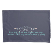 Deite-me na Bíblia Verso da Paz e do Sono