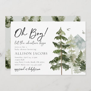 Deixe A Aventura Começar Convites Para Bebê