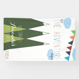 Deixe A Aventura Começar O Chá de fraldas