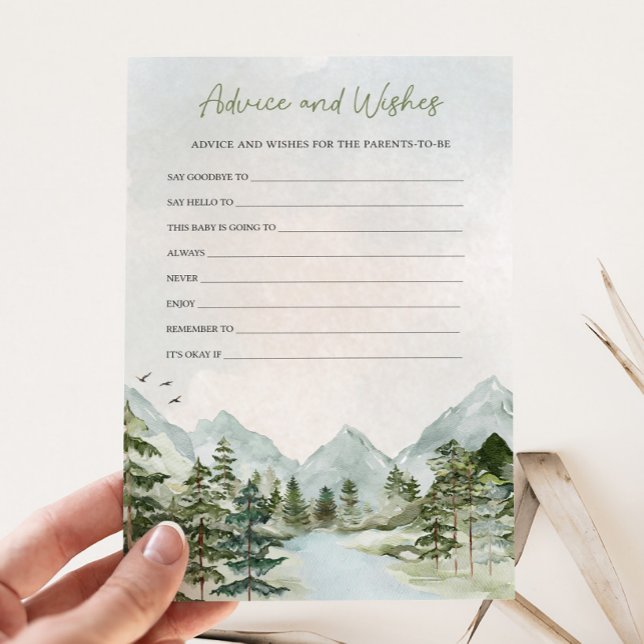 Deixe a aventura começar o jogo de conselhos e des (Let the Adventure Begin Baby Shower Game)