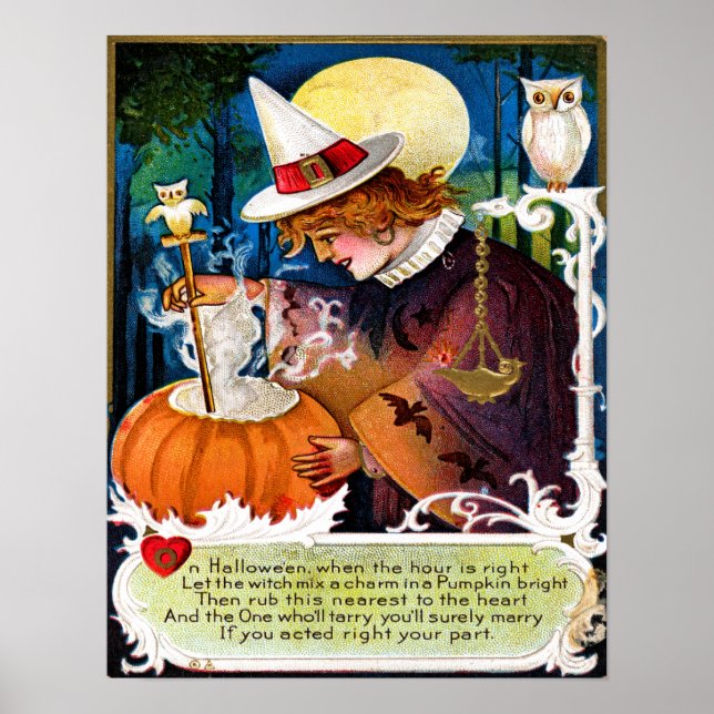 Deixe A Bruxa Misturar Um Poster De Charme (Frente)