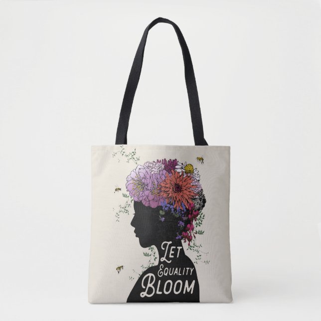 Deixe a flor da igualdade - o bolsa (Frente)