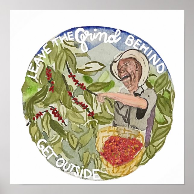 Deixe A Moda Para Trás, Saia Da Poster De Café (Frente)