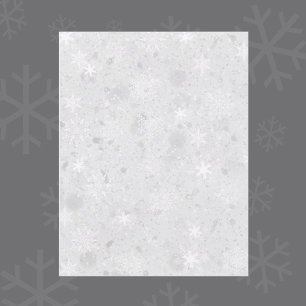 Deixe-A Neve Cinza Sapbooboobooking Paper