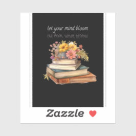 Deixe a sua mente borbulhar - adesivos estéticos o