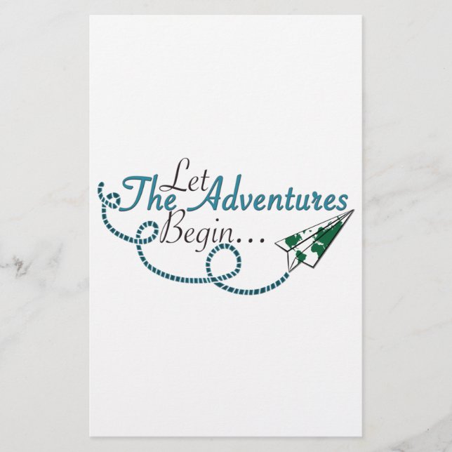 Deixe as Aventuras Começar (Frente)