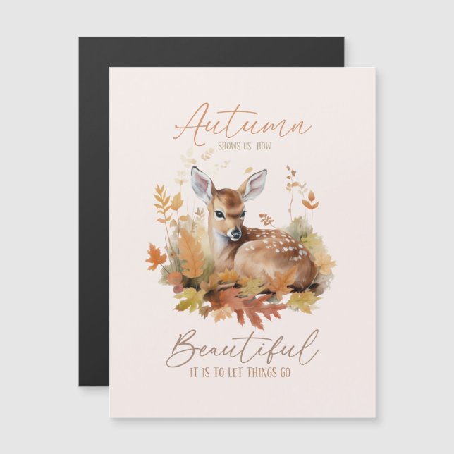 Deixe as coisas irem no outono (Frente/Verso)