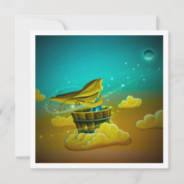 Deixe As Estrelas Te Levarem Lá - Mini Impressão