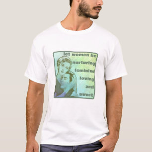 Deixe as mulheres serem camisetas leves