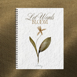 Deixe as Palavras Florescer – Diário de Flor Press
