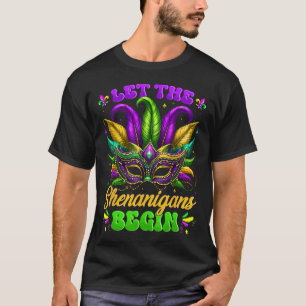 Deixe as Travessuras Começarem Camisas de Carnaval