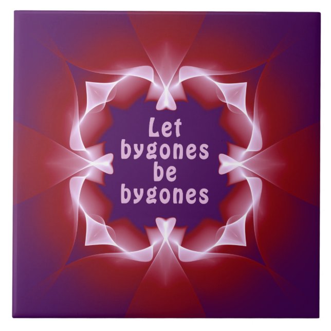 Deixe bygones ser bygones (Frente)
