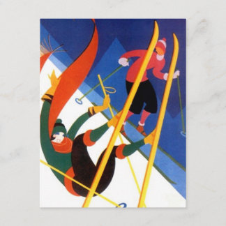 "DEIXE E.U. IR" convite de ESQUI do esqui do