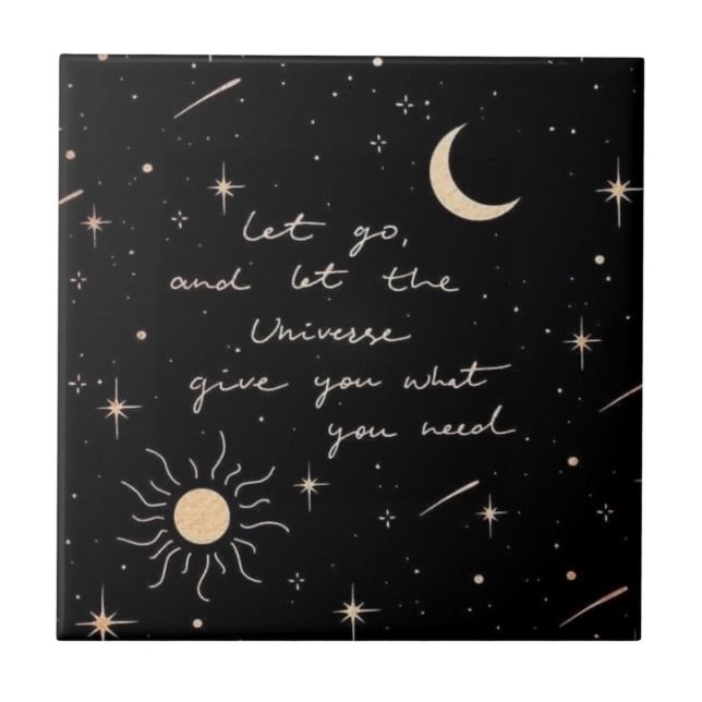 Deixe-me ir e deixe o universo (Frente)