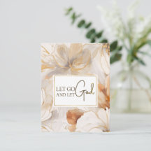 Deixe-me ir e deixe que Deus, cristão, cite um car