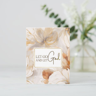 Deixe-me ir e deixe que Deus, cristão, cite um car