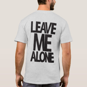 Deixe-me sozinho - camisa do Gym