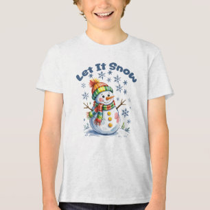 Deixe Nevar Boneco de Neve Inverno 