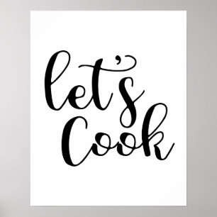 Deixe-nos cozinhar o poster