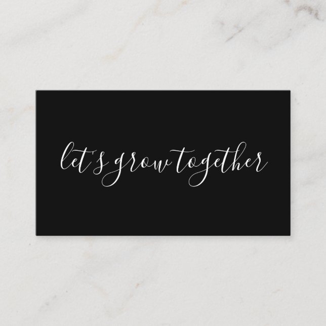 deixe-nos crescer junto o programa da referência (Frente)