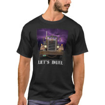 "Deixe-nos duelar" camisa do caminhão