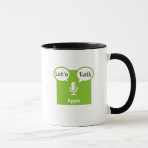 Deixe-nos falar a caneca dos Podcasts