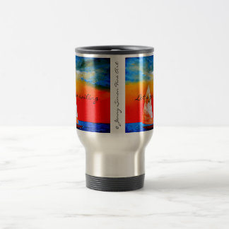 Deixe-nos ir navegar a caneca - mercadoria de