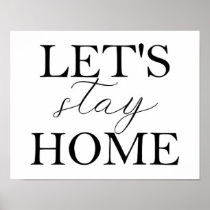 Deixe-nos permanecer o poster Home