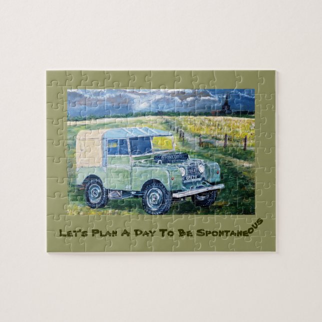 Deixe-nos planear um dia ser quebra-cabeça de (Horizontal)