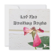 Deixe o cartão de cura começar!