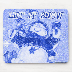 Deixe-o nevar no Mousepad