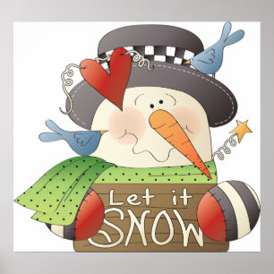 Deixe-o nevar Poster