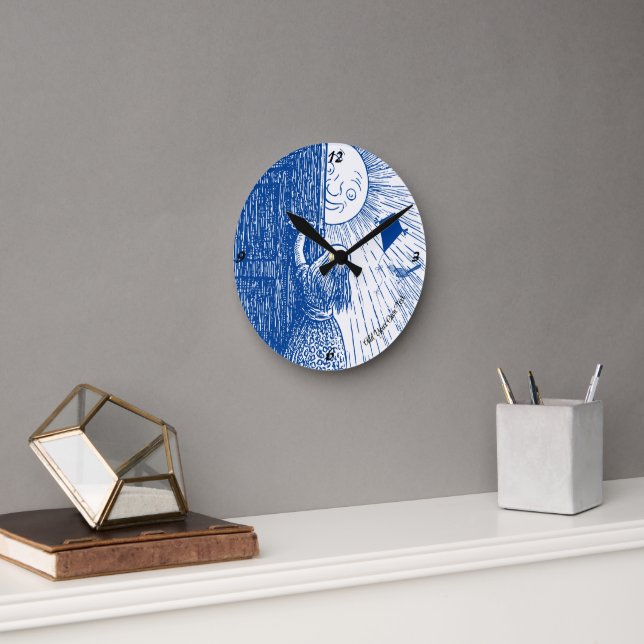 Deixe o Sol brilhar no relógio (Escritório)