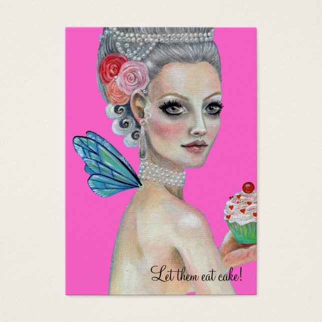 Deixe-os comer bolo! (Frente)