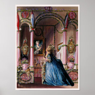 Deixe-Os Comer Bolo 7 ~ Poster 16x12
