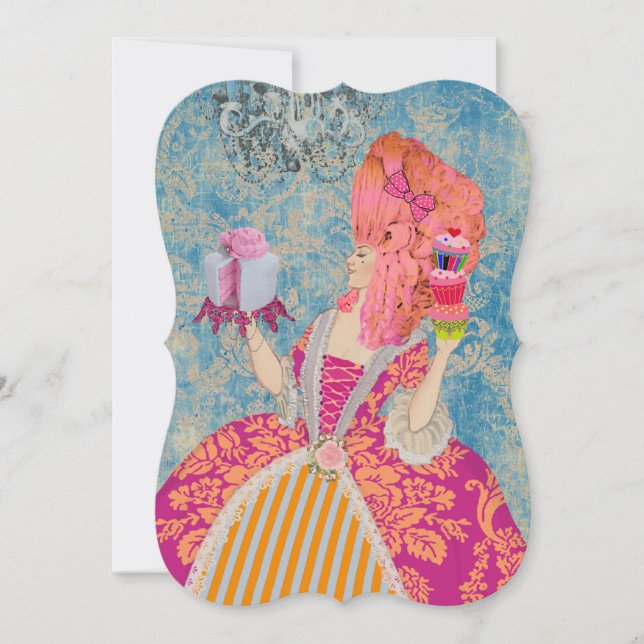 Deixe-os comer ~ convites / RSVP (Frente)